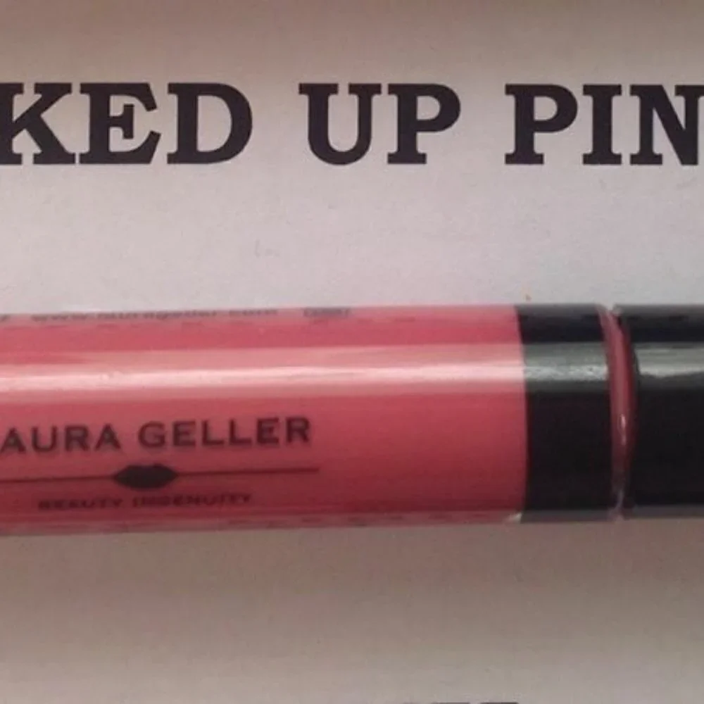 Laura Geller Color Drenched Lip Gloss in Perked Up Pink: a smooth rosy p…
